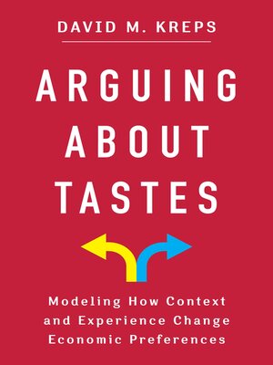 cover image of Arguing About Tastes